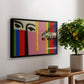 Design for Cover of Exhibition Catalogue, 1951 - Floater Framed Canvas Print