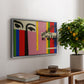 Design for Cover of Exhibition Catalogue, 1951 - Floater Framed Canvas Print