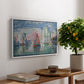 Entrance to the Port of La Rochelle, 1921 - Floater Framed Canvas Print