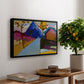 Kochel Straight Street, 1909 - Floater Framed Canvas Print