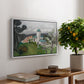 The Blue Villa (La Villa Bleue), c. 1918 - Floater Framed Canvas Print