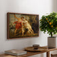 Venus and Adonis, c. 1635 - Floater Framed Canvas Print