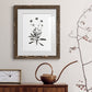 Inky Botanical I - Premium Framed Print - Distressed Barnwood Frame - Ready to Hang