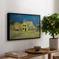 The Yellow House (The Street), 1888 - Floater Framed Canvas Print