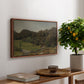 Landscape at Ljan, 1858 - Floater Framed Canvas Print