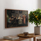 The Waagepetersen Family, 1836 - Floater Framed Canvas Print