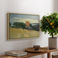 Fields of Wheat in Cagnes, 1918 - Floater Framed Canvas Print