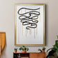 Weeping Ribbon I - Modern Framed Canvas Print