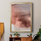 Red Ochre Abstract II - Modern Framed Canvas Print