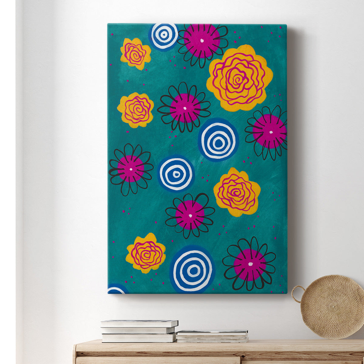 Flower Pop II - Canvas Art Print