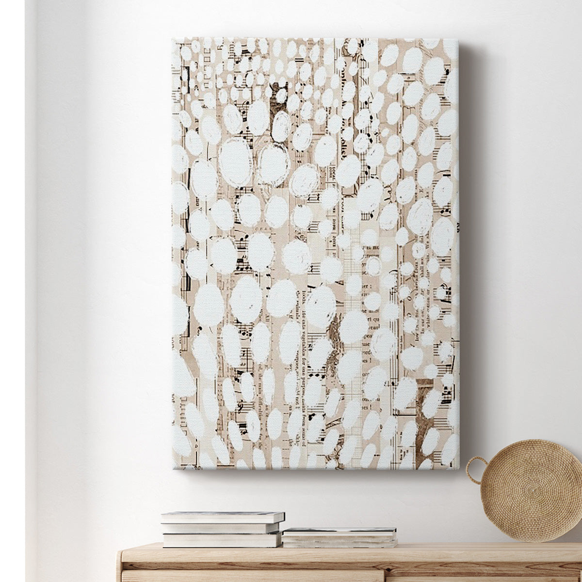 Vintage Pattern I Premium Gallery Wrapped Canvas - Ready to Hang