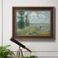 Poppy Field, Argenteuil - Ornate Framed Canvas Print