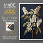Floral Study Series LII - Restickable Framed Art Set