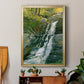 Kent Falls - Modern Framed Canvas Print