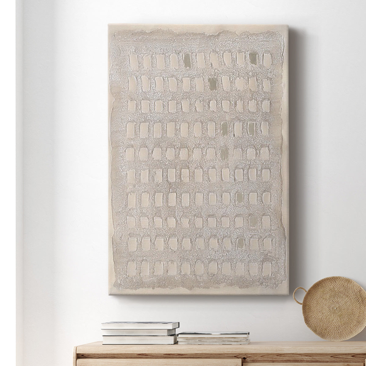 Pearl Punch Card II - Canvas Art Print