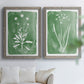 Green Botanical I - Premium Framed Canvas 2 Piece Set - Ready to Hang