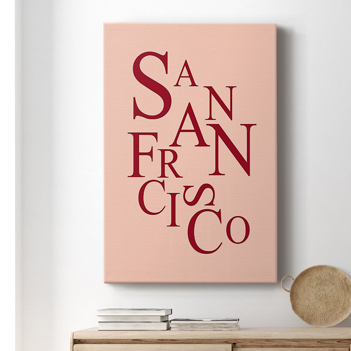 City Center Type II - Canvas Art Print