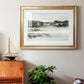 Turquoise Marsh II - Modern Framed Art Print