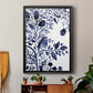 Indigo Song I - Modern Framed Canvas Print