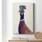 Pheasant in Blue Hat Premium Gallery Wrapped Canvas - Ready to Hang