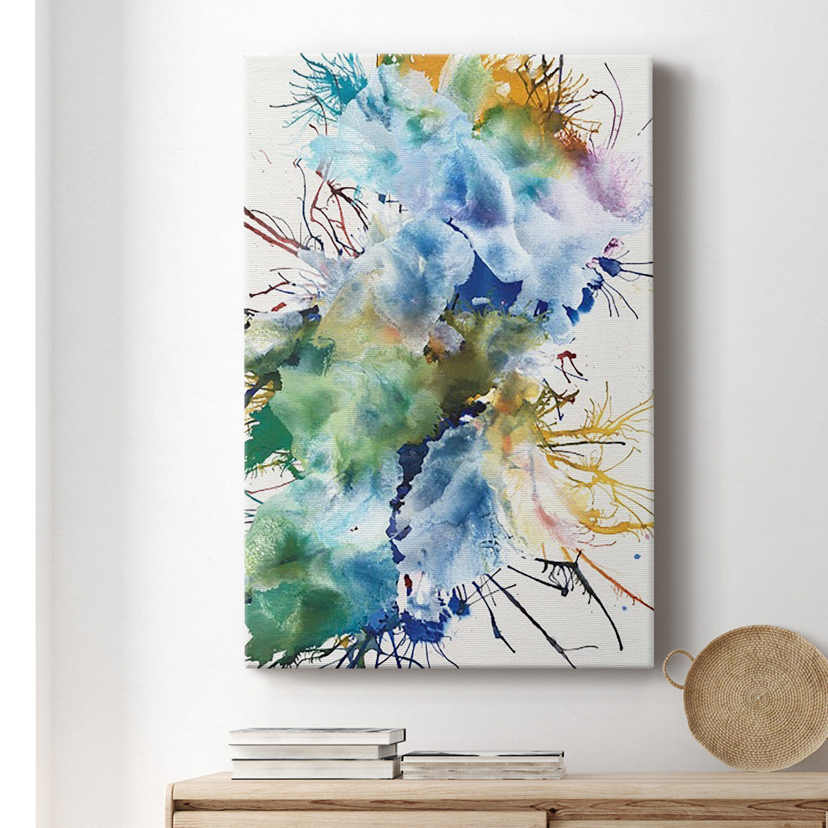 Like An Iris I - Canvas Art Print