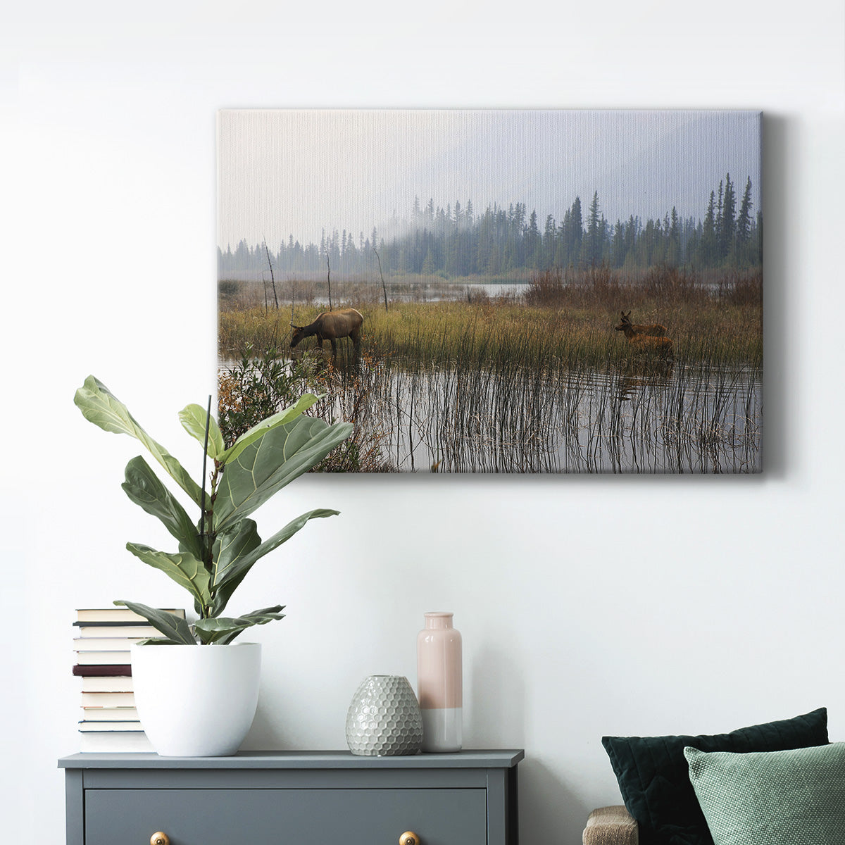 Out with the Twins Premium Gallery Wrapped Canvas - Ready to Hang