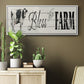 Bless This Farm - Floater Framed Canvas Print