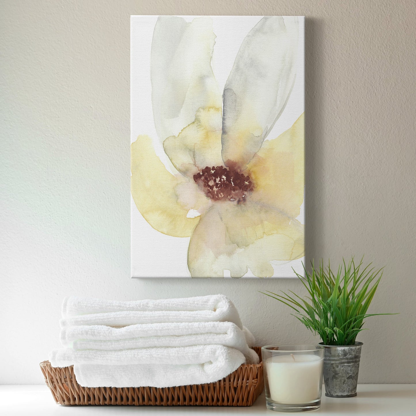 Lush Flower I Premium Gallery Wrapped Canvas - Ready to Hang