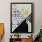 Tiles & Texture Abstract Angles I - Modern Framed Canvas Print