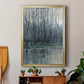 Morning Drizzle I - Modern Framed Canvas Print