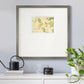 Verdant Floral Abstract I Premium Framed Print Double Matboard