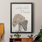 Wonder While You Wander - Modern Framed Canvas Print