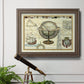 Nautical Map II Premium Framed Canvas- Ready to Hang