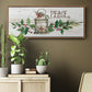 Rustic Peace - Floater Framed Canvas Print