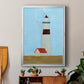 Lookout Point II - Modern Framed Canvas Print