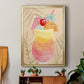 Tropical Cocktail IV - Modern Framed Canvas Print