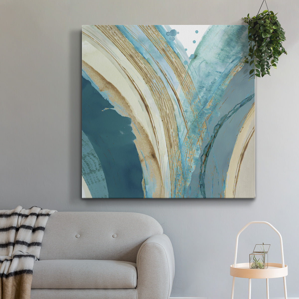 Making Blue Waves IV - Canvas Art Print