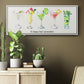 Happy Hour Cocktails - Floater Framed Canvas Print