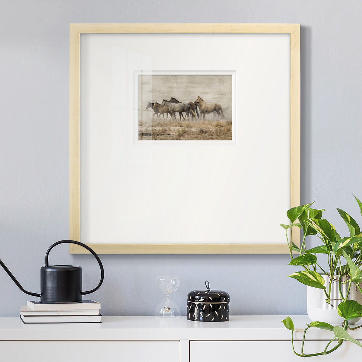 Roaming Free Premium Framed Print Double Matboard