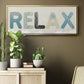 Relax Your Body - Floater Framed Canvas Print