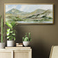 Serene Mountains II - Floater Framed Canvas Print