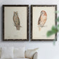 Scops- Eared Owl - Premium Framed Canvas 2 Piece Set - Ready to Hang