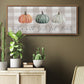 Gather With Grateful Hearts - Floater Framed Canvas Print