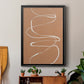 Terracotta Drift I - Modern Framed Canvas Print