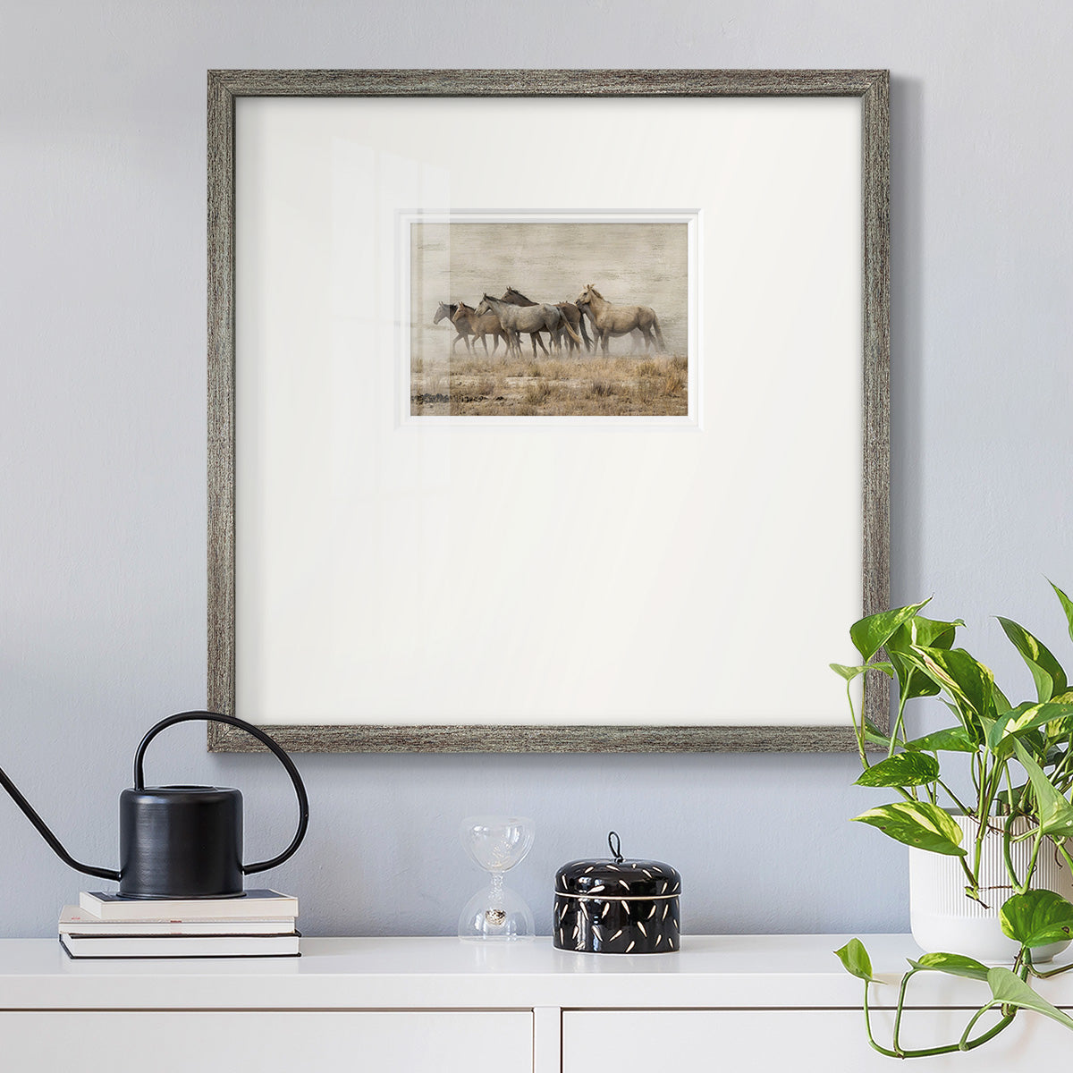 Roaming Free Premium Framed Print Double Matboard