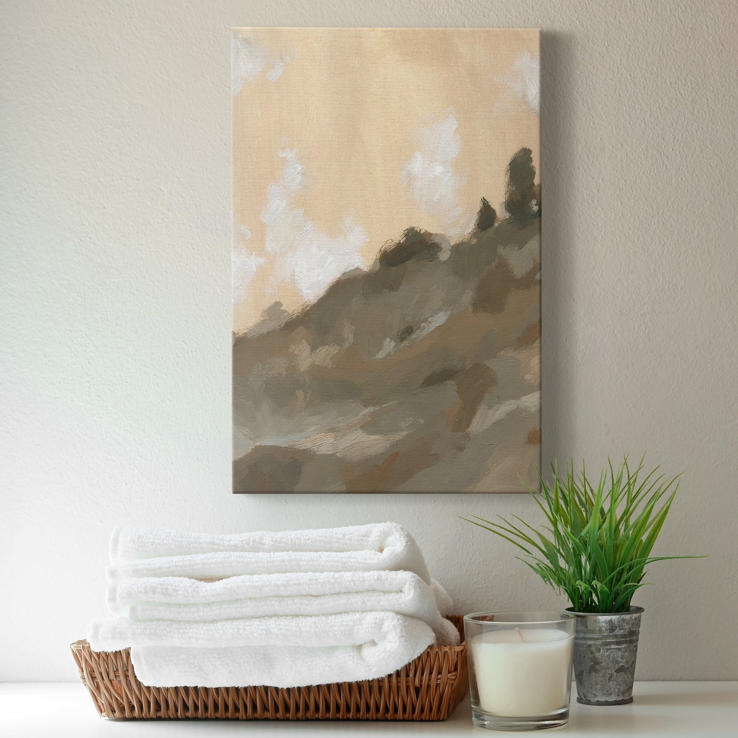 Hillside Walking Path III Premium Gallery Wrapped Canvas - Ready to Hang