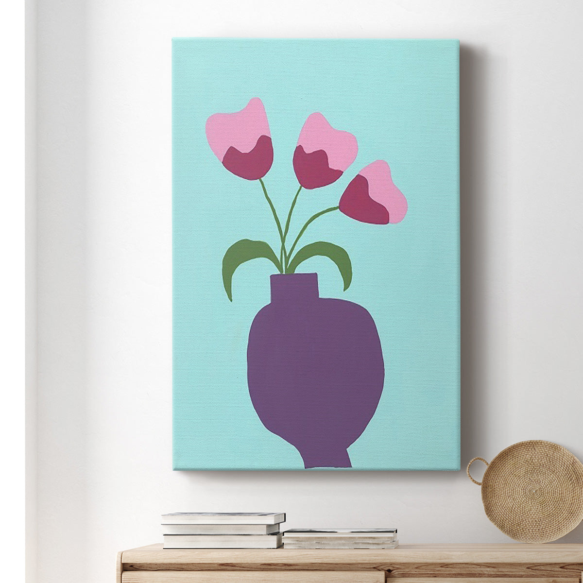 Modern Blooms I - Canvas Art Print