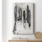 Grey Scribbles I Premium Gallery Wrapped Canvas - Ready to Hang