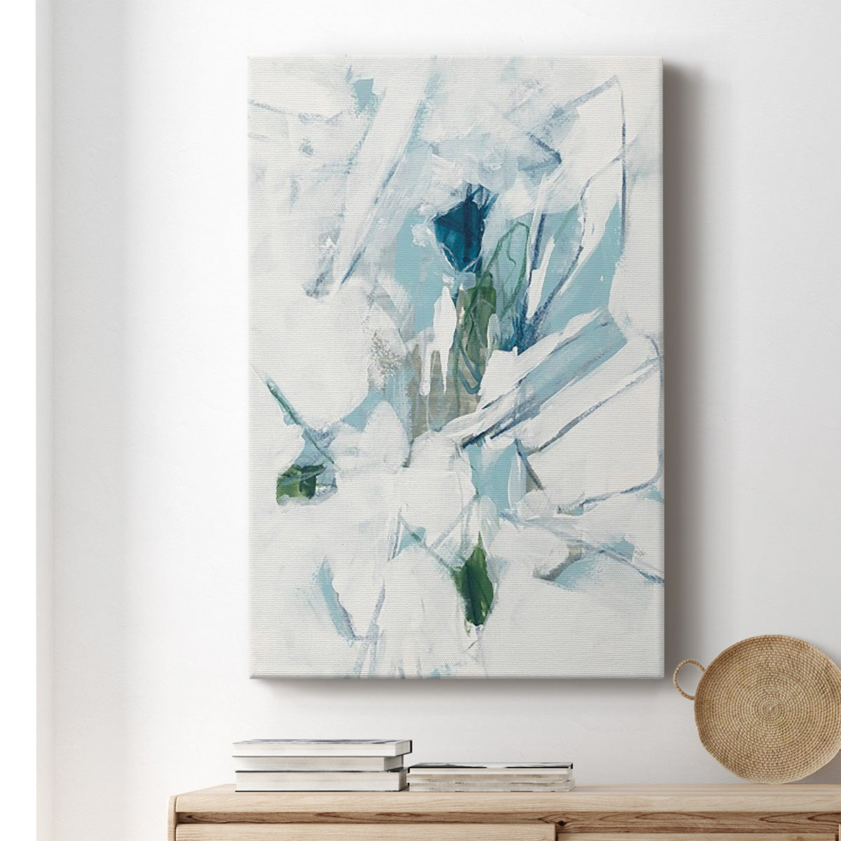 Ice Cavern IV - Canvas Art Print