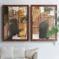 Retro Vibe I - Premium Framed Canvas 2 Piece Set - Ready to Hang